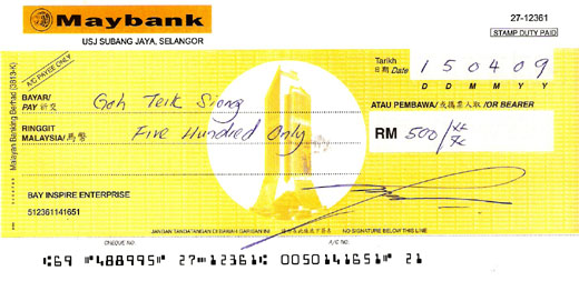 cheque reward - earn commision for your capital